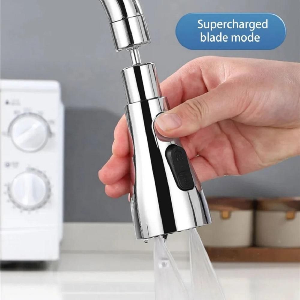 💧✨ 3-in-1 Rotating Kitchen Sink Faucet – Save Water, Clean Faster! 🚿🍽